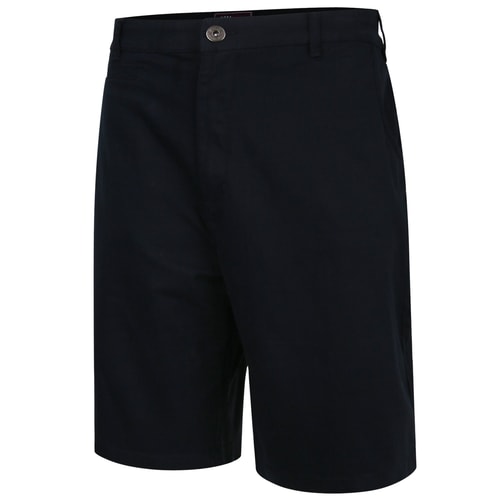 KAM Stretch-Chino-Shorts Navy